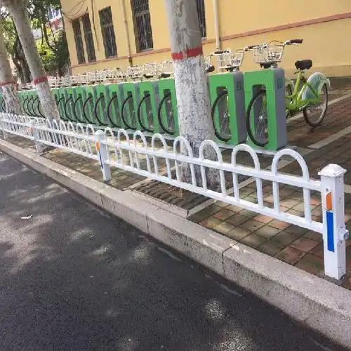 90公分高青岛涨源铸铁底座市政护栏