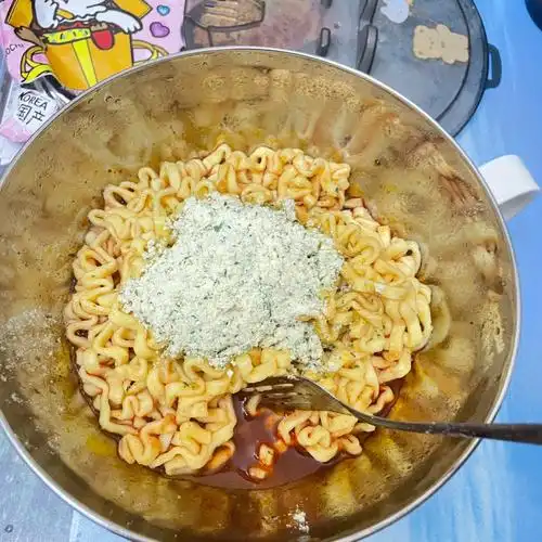 三养奶油火鸡面  #韩国三养火鸡面