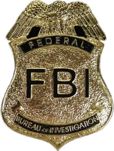 金属美国联邦调查局fbi logo徽章臂章png图片素材 标志logo-第1张