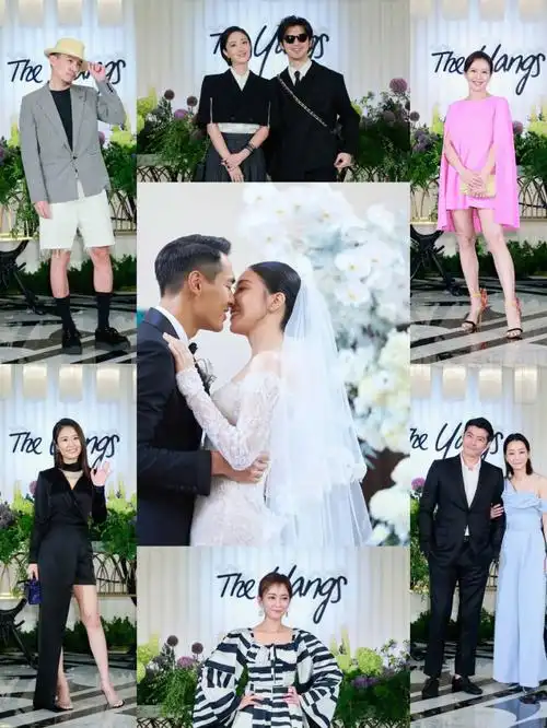 90合作《华灯初上》的杨谨华夫妇,修杰楷 贾静雯夫妇,林心如,桂纶镁