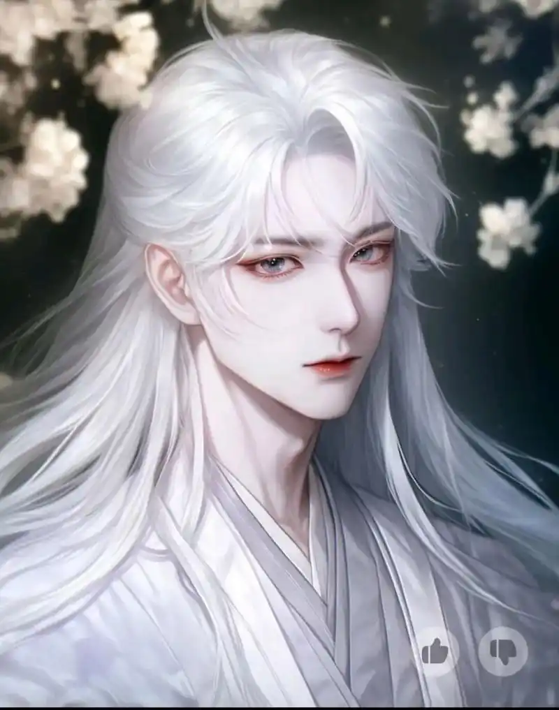 白发是真的很绝,自带仙风道骨 每日一看美男子,延年益寿九十九