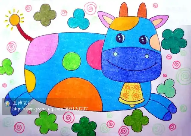 王涛老师儿童教学范画