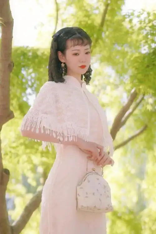 日常旗袍穿搭金粉世家白秀珠类似装扮