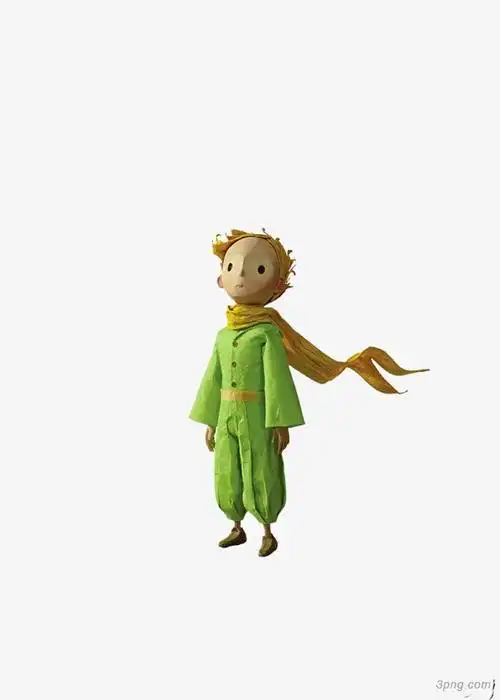 卡通小王子png素材透明免抠图片-节日元素