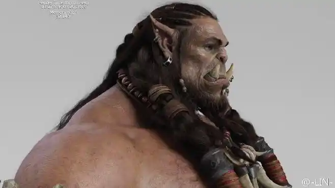 《魔兽》小酋长-杜隆坦证件照若干u魔兽 #《魔兽世界》