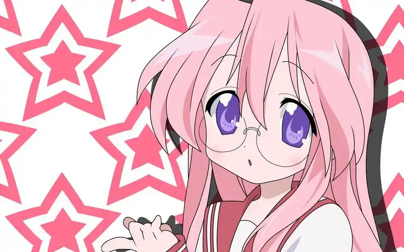 幸运星 星星背景动漫电脑壁纸下载