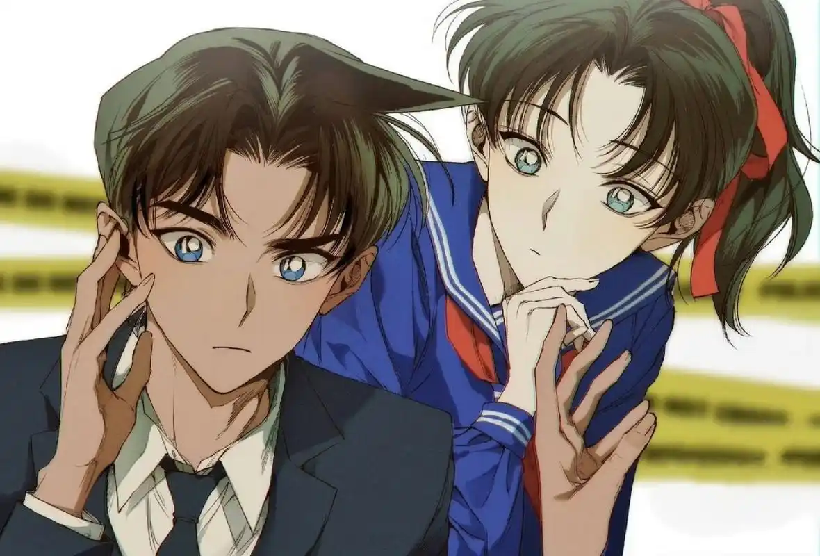 平和头像9595 今天换个画风,可还行#平和# #服部平次远山和叶