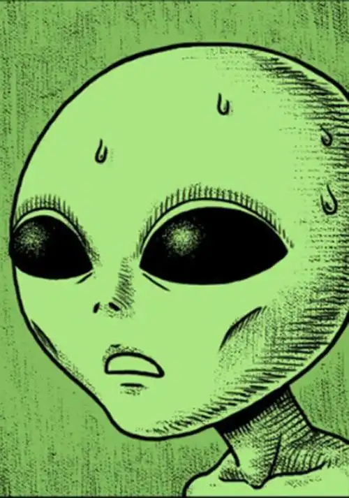 无声漫画:外星人在森林中被毒蛇威胁