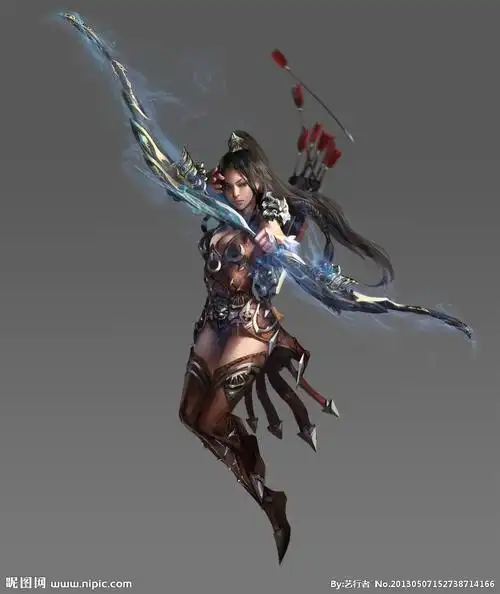 诛仙角色原画设计图__动漫人物_动漫动画_设计图库_昵图网nipic.com