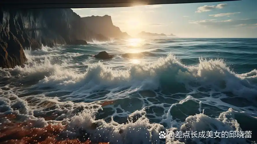 98绝美三屏海边壁纸来袭93 想象一下,你的电脑或手机屏幕上,是