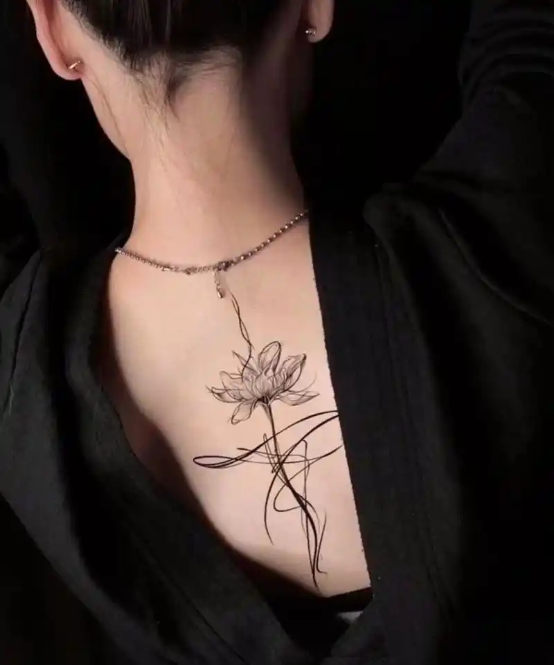 适合背部纹身图