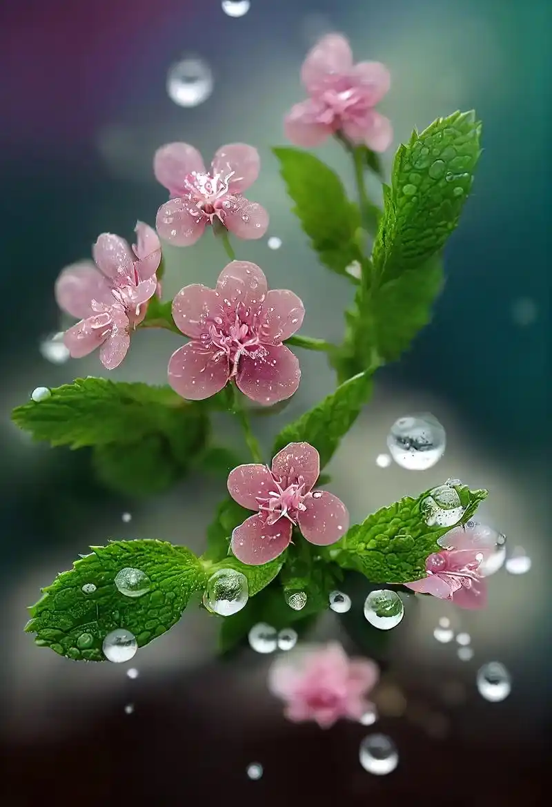 薄荷花语.有一种花,叫薄荷花,它的花语是:永bu消逝的爱,薄 - 抖音