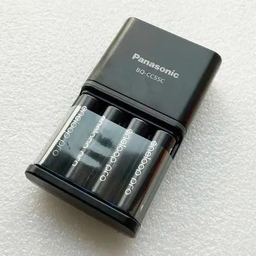 松下爱乐普大容量5号可充电电池4节五号带充电器套装三洋eneloop pro