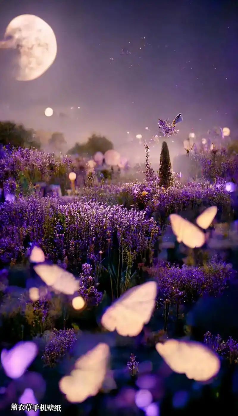 薰衣草手机壁纸