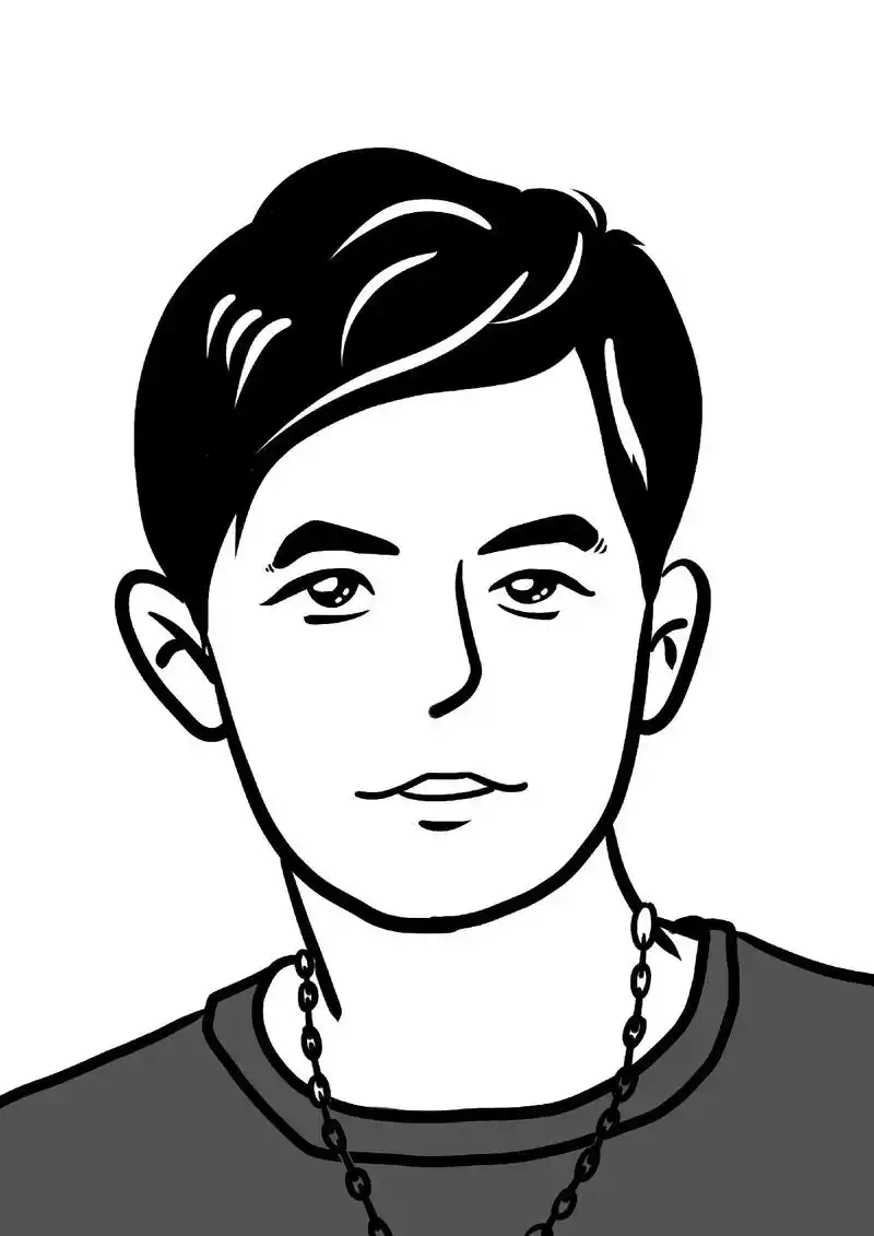是线稿还是上色后更好些? 百科:周杰伦 - 抖音