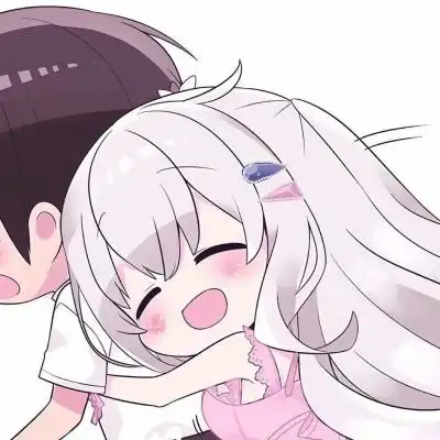 沫兮 高清一对两张动漫情侣头像