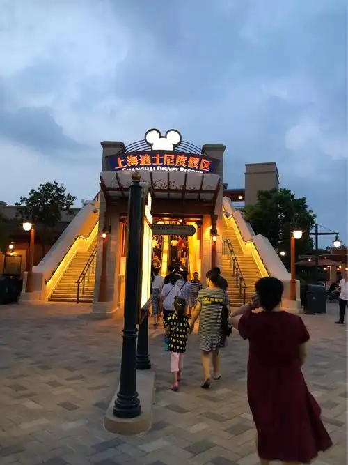 上海迪士尼乐园一小镇