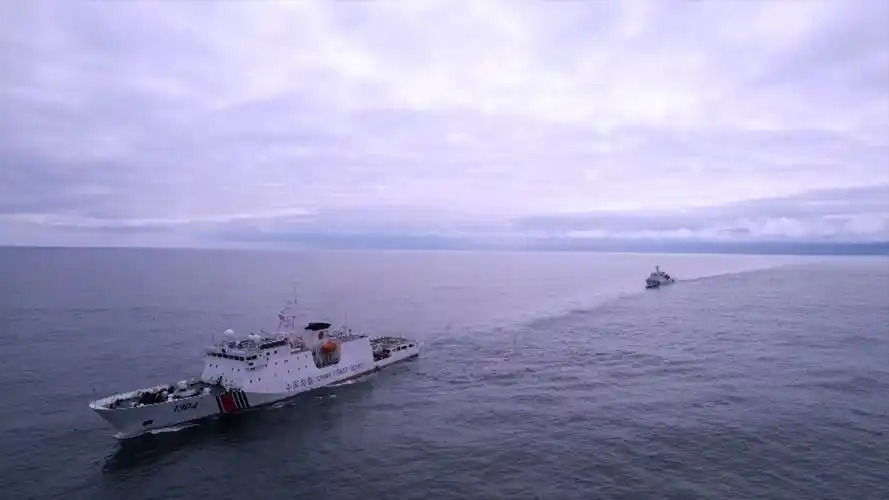 中国海警圆满完成2023年北太平洋公海渔业执法巡航任务