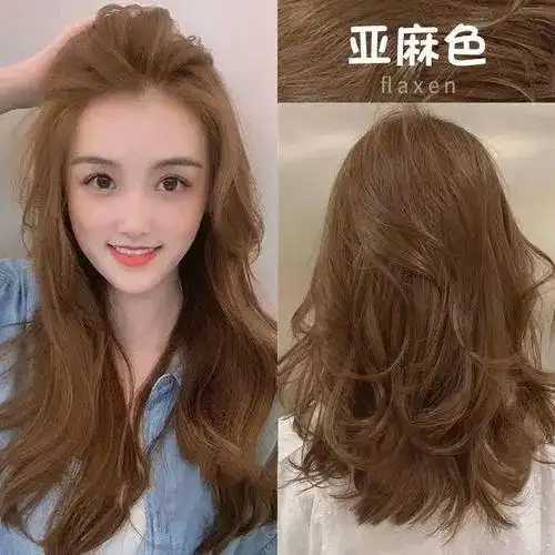 亚麻色头发掉色后是什么颜色亚麻色头发掉色后可以直接染什么颜色