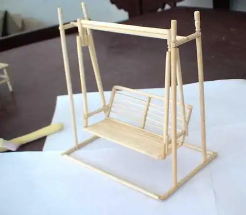 手工秋千剪纸教程简单图片