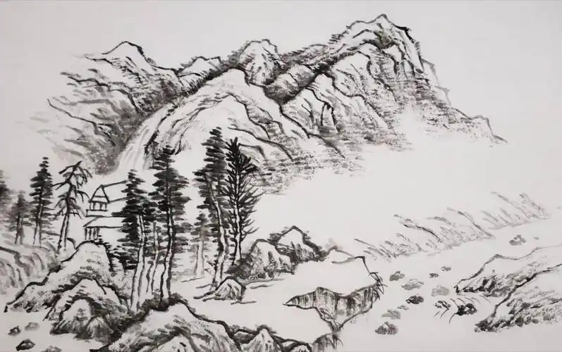 《墨源高韵》山水画高研班学员作业(第6期) (2018.9.9)