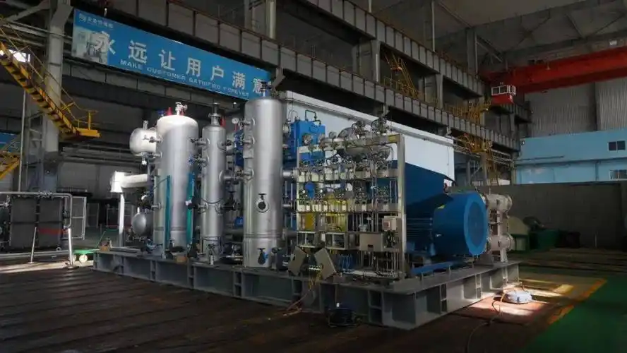 【大国重器进行时】沈鼓首台套三列迷宫往复式压缩机试车成功_公司