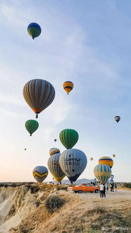 浪漫热气球主题壁纸