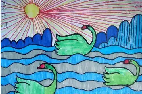 好看的水彩画 好看的水彩画的作品大全