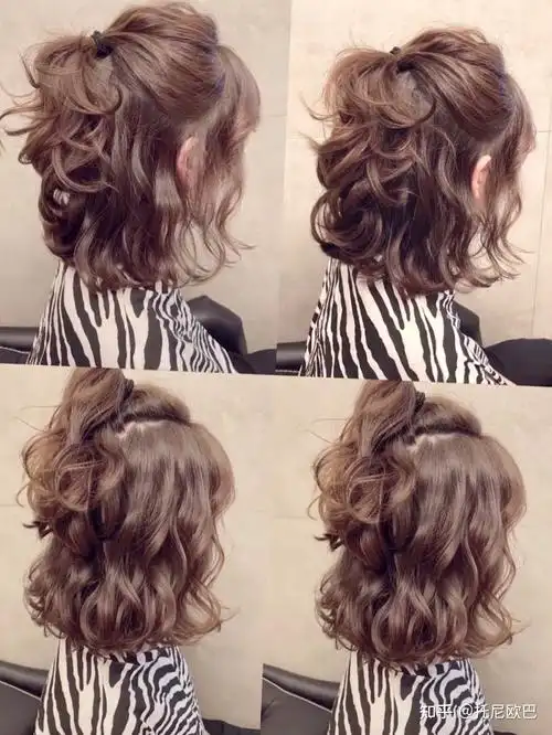 短发烫发发型2021时尚有个性备受女生青眯