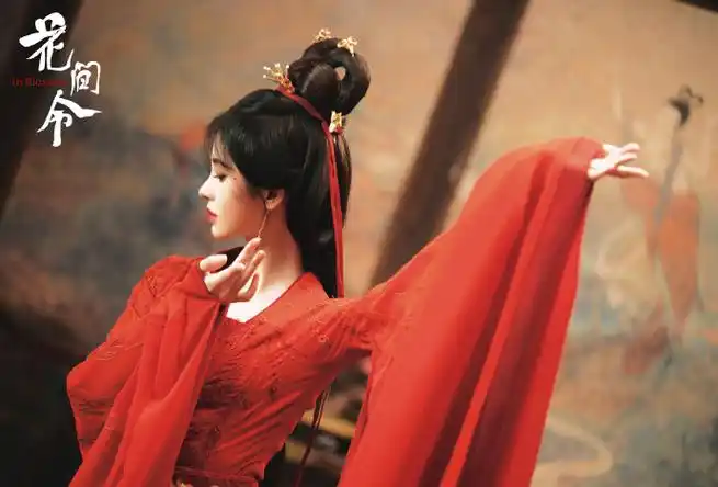 鞠婧祎红衣舞##杨采薇发现祎条线索##鞠婧祎花间令##花间令