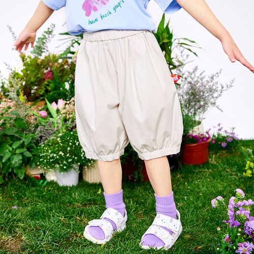 迷你巴拉巴拉女童短裤宽松灯笼裤萌趣时尚女童裤子薄款