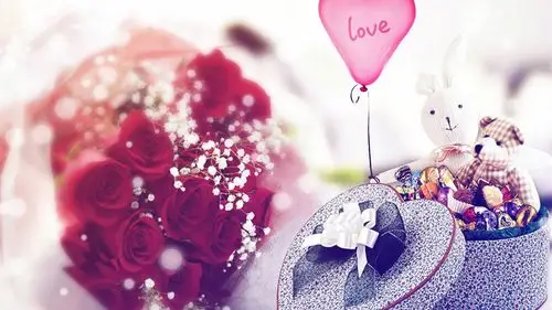 浪漫的love爱心非主流唯美壁纸