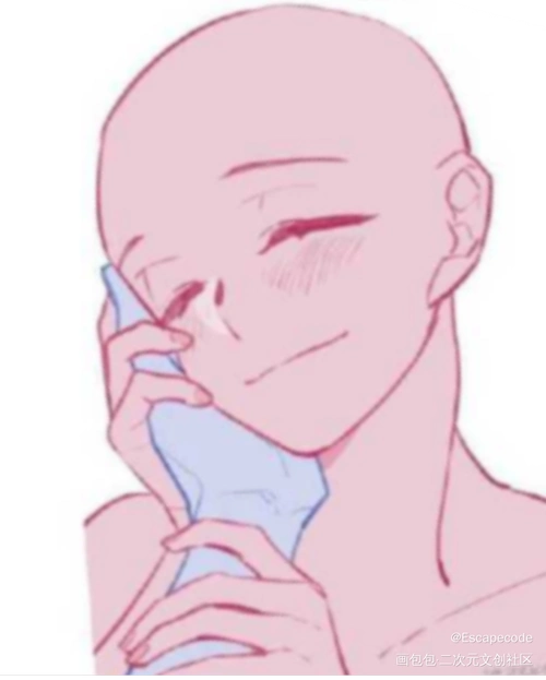 用模板浅摸一个小辉哥_附加遗产洛温温小辉指绘绘画作品