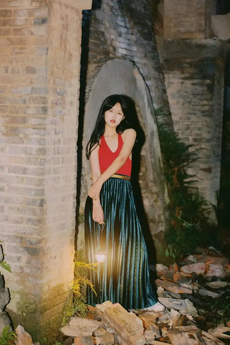 港风复古美女纯欲