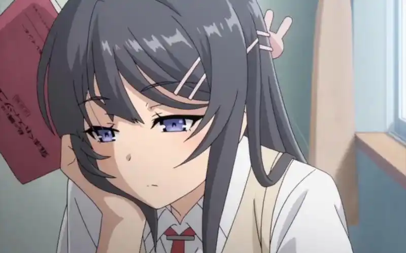 "樱岛麻衣14秒不心动挑战"