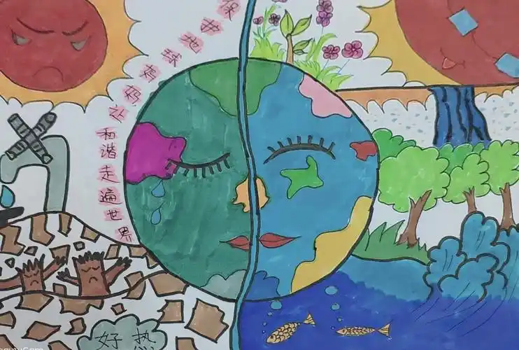 保护地球小卫士绘画展·贝斯特京京幼儿园