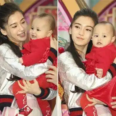 baby曝出儿子正面照,力证自己没有整容!网友:这是一家人么