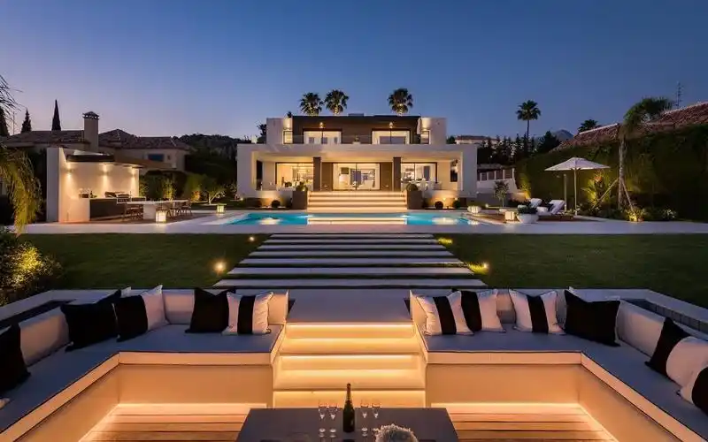 【豪宅赏析】4k~西班牙努埃瓦安达卢西亚纳兰霍斯高尔夫球场的当代