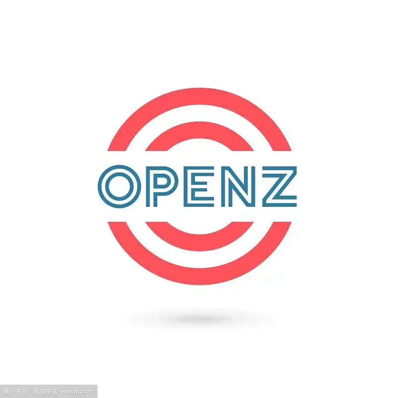 字母o数字0标志图标设计模板