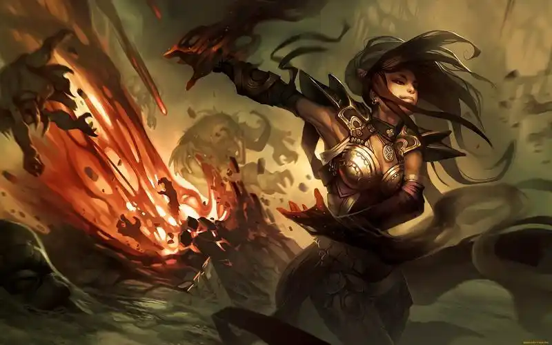 暗黑3壁纸分享:掌握元素之力的魔法师_凯恩之角_暗黑破坏神(diablo)