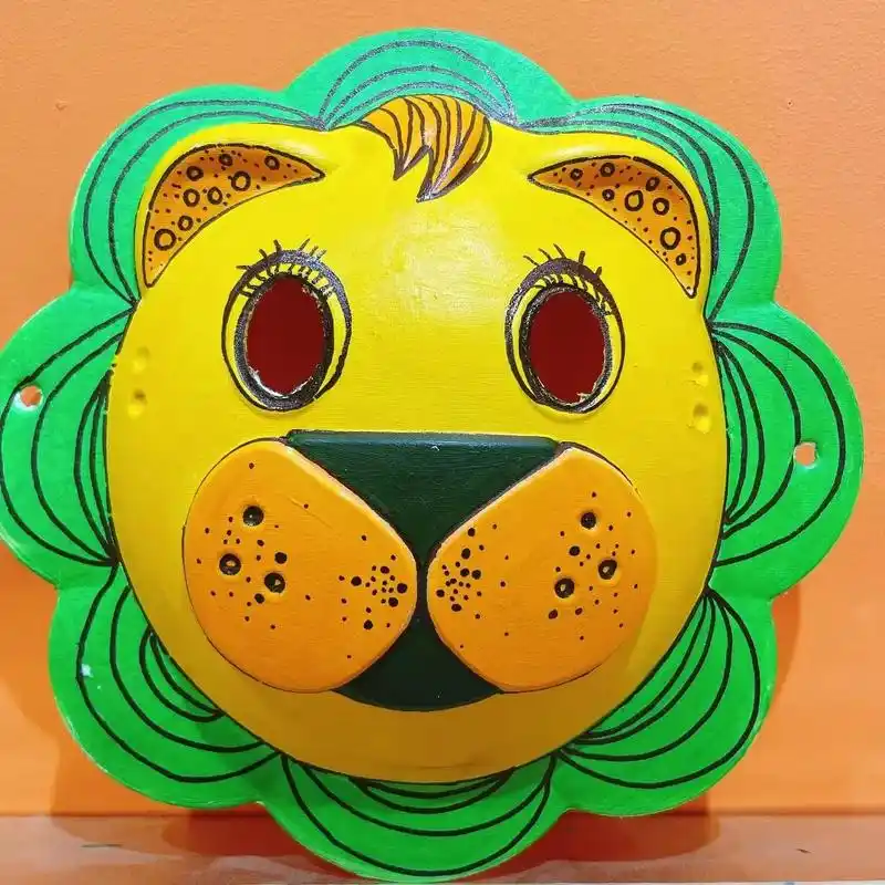 手工diy 手绘面具,粉粉萌萌,可可爱爱! #做个快乐的小 - 抖音