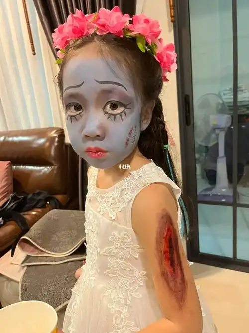 万圣节妆容第三波,僵尸新娘