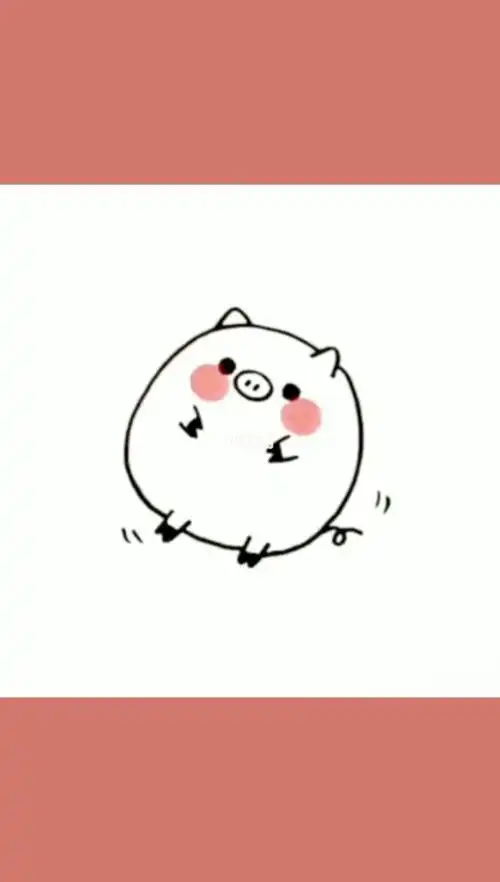 q版猪萌图简笔画小猪简笔画图片 可爱q版猪萌图简笔画如何画萌小猪的