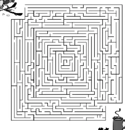 游戏好像是两个方块在比快走出迷宫,也就是跟电脑比快,难度挺大的,比