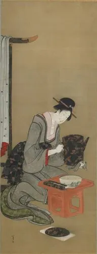 浮世绘之一(葛饰北斋)2018.11.27