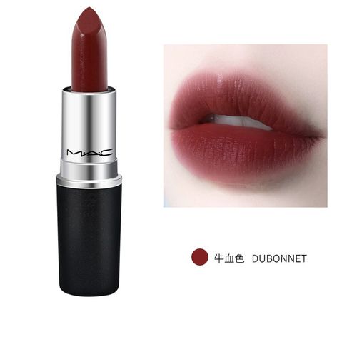 魅可(mac)魅可108润泽mac牛血色口红唇膏哑光不拔干不易沾杯显气场108