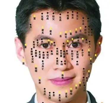 清峰风水:男人看面相大全图解