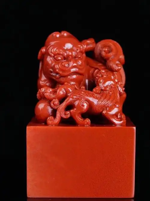 精品老挝朱砂石