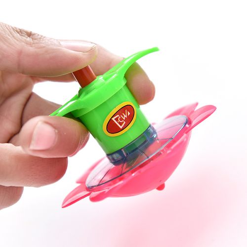 发光陀螺小玩具发光惯性旋转带发射器男女孩学生玩具减压奖励礼品