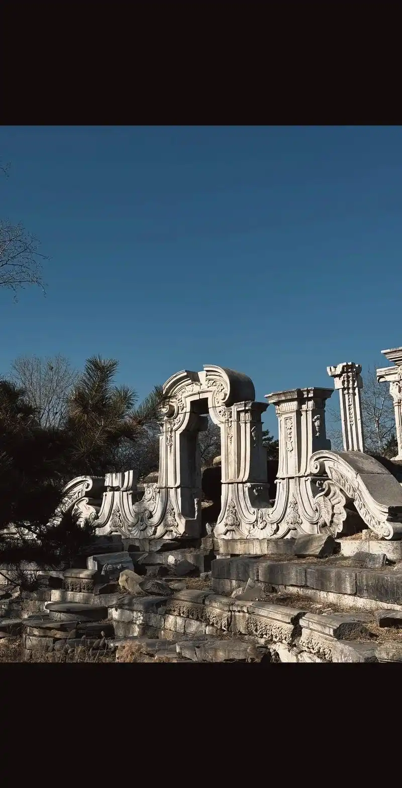 万园之林—圆明园.圆明园景点之一的西洋楼遗址 - 抖音